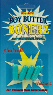 Boy Butter Bonerz - Male Enhancement (4 Pack)